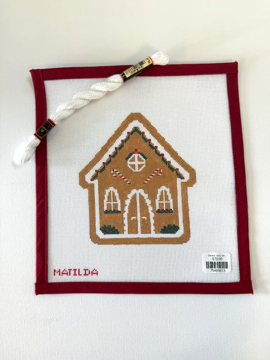 Garland Candy cane Gingerbread house