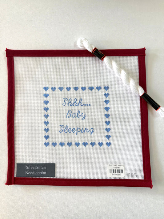 Shh…Baby Sleeping Blue