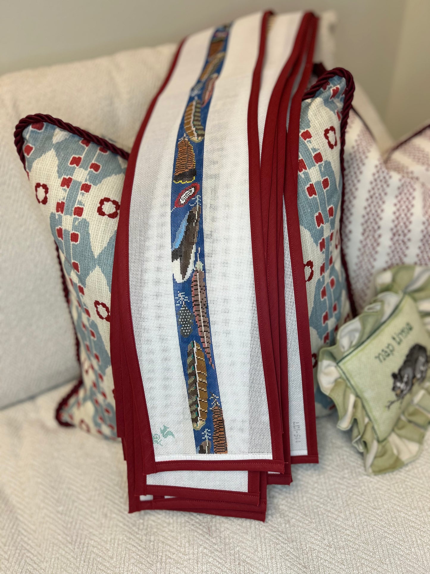 Game Bird Feather Belt