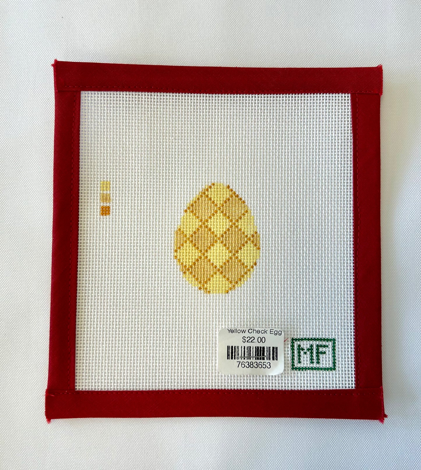 Yellow Check Egg
