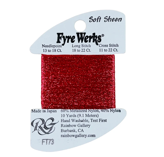 Fyre Werks - Brite Christmas Red