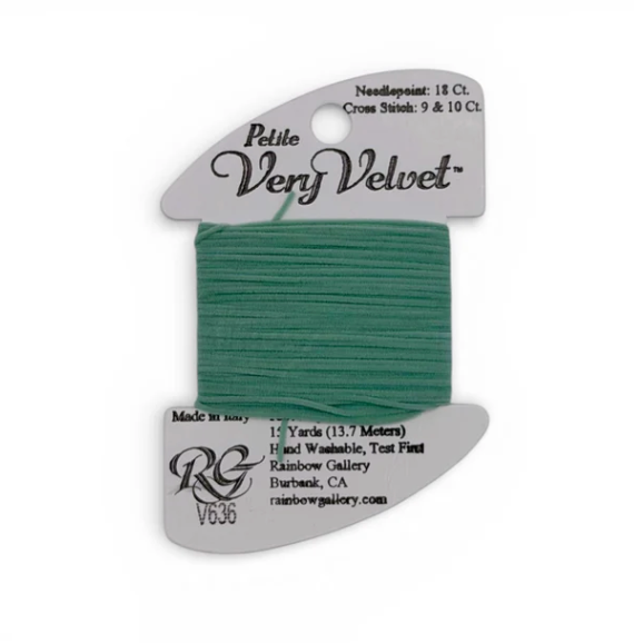 PETITE VERY VELVET LITE SEA GREEN Card