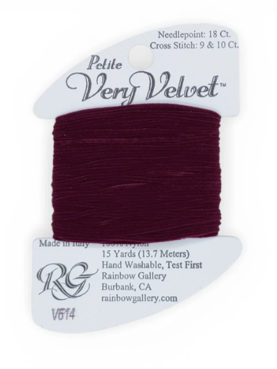 PETITE VERY VELVET GARNET Card