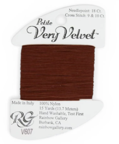 VERY VELVET WARM BROWN Card