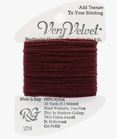 VERY VELVET GARNET Card