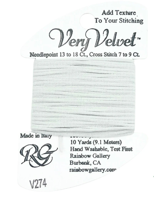 VERY VELVET LITE GRAY Card