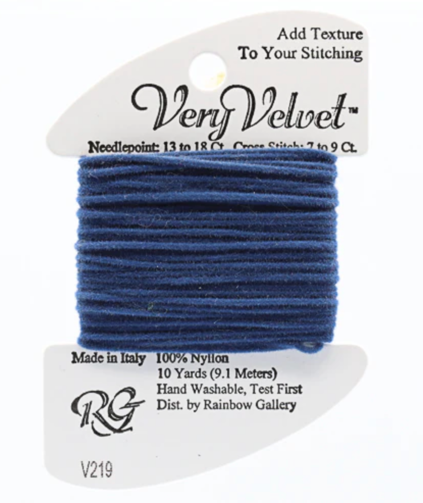VERY VELVET DENIM Card