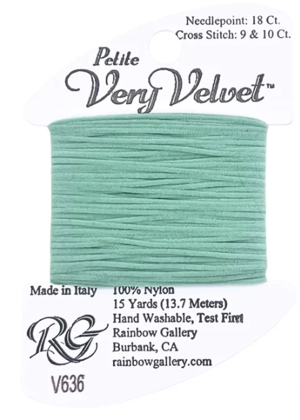 VERY VELVET LITE SEA GREEN Card