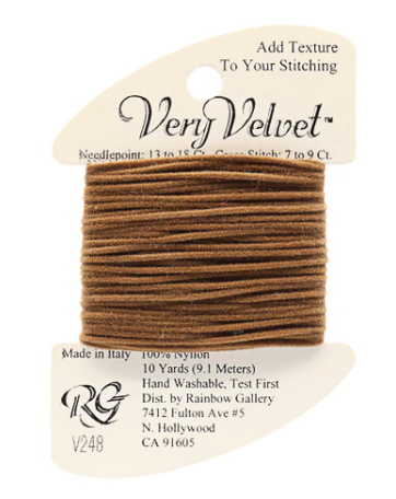 VERY VELVET VERY DARK FAWN Card