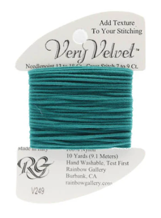 VERY VELVET TEAL Card