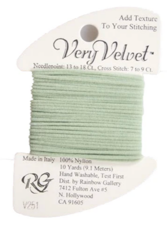 VERY VELVET SAGE GREEN Card