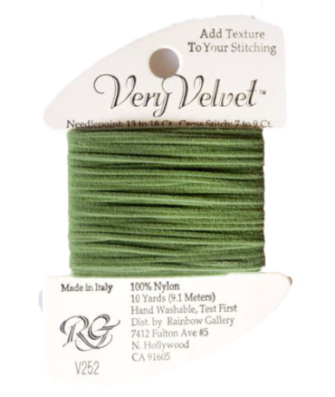 VERY VELVET HUNTER GREEN Card