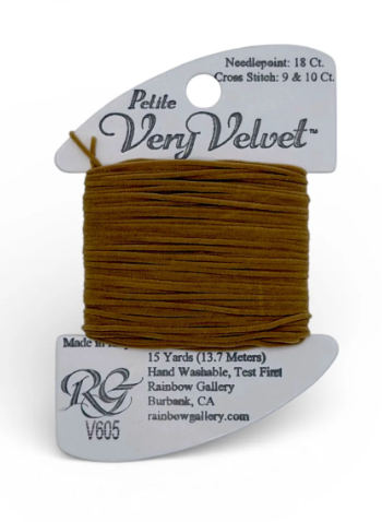 PETITE VERY VELVET CAMEL Card