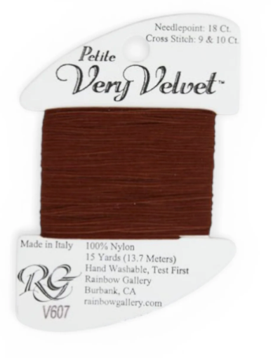 PETITE VERY VELVET WARM BROWN Card