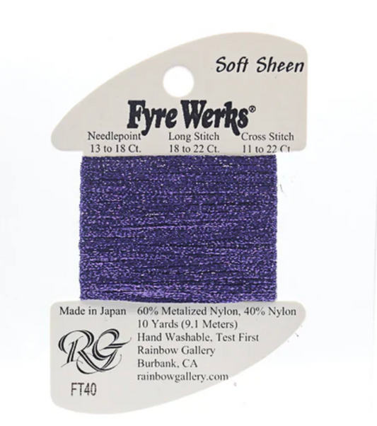 Fyre Werks - Dark Periwinkle