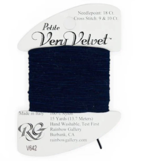 VERY VELVET NAVY BLUE Card