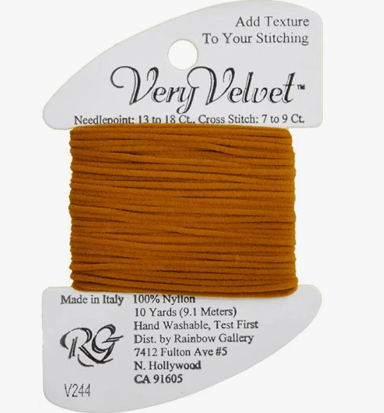 VERY VELVET LITE GOLDEN BROWN Card