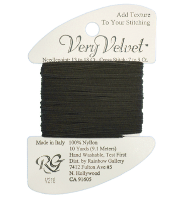 VERY VELVET DARK GRAY Card