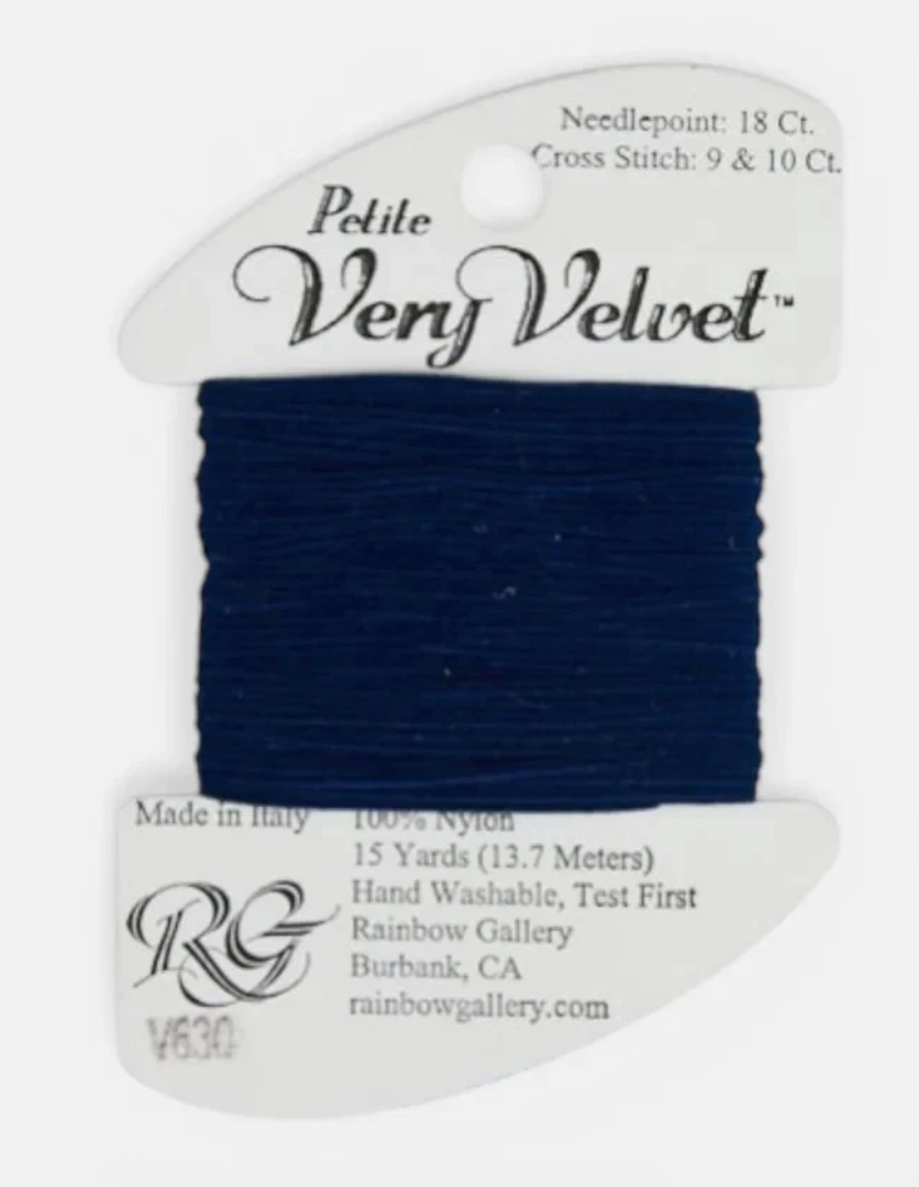 PETITE VERY VELVET NAVY BLUE Card