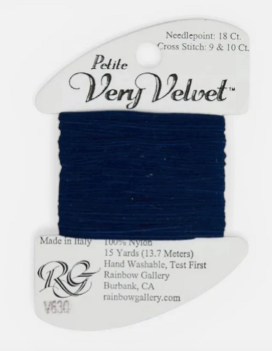 PETITE VERY VELVET NAVY BLUE Card