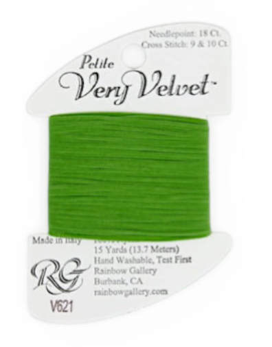 PETITE VERY VELVET LITE GREEN Card