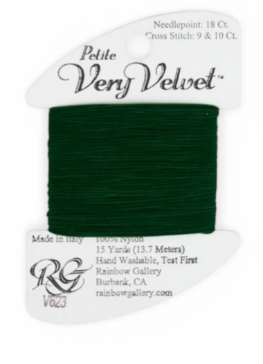 PETITE VERY VELVET DARK GREEN Card