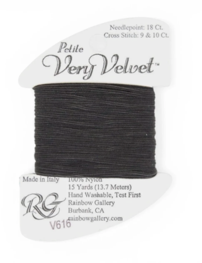 PETITE VERY VELVET DARK GRAY Card