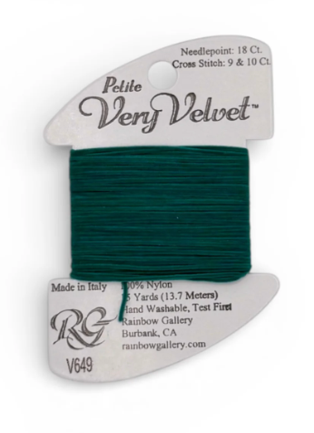 PETITE VERY VELVET TEAL Card