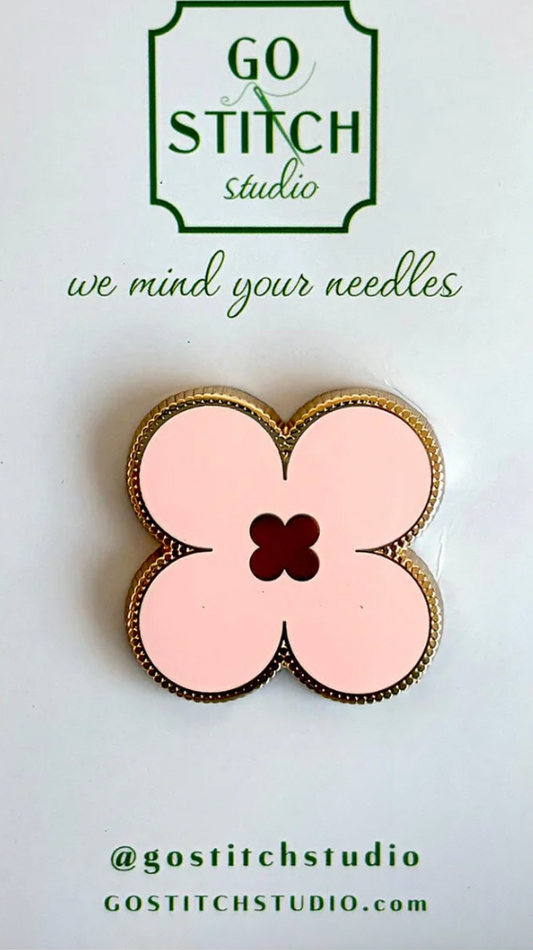 Pink Clover Needle Minder