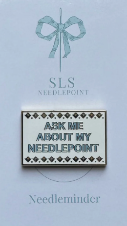 Ask Me About my Needlepoint
