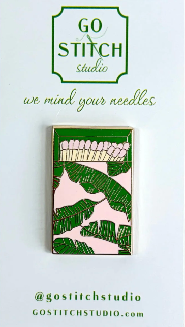 Palm Beach Matchbox Needle Minder