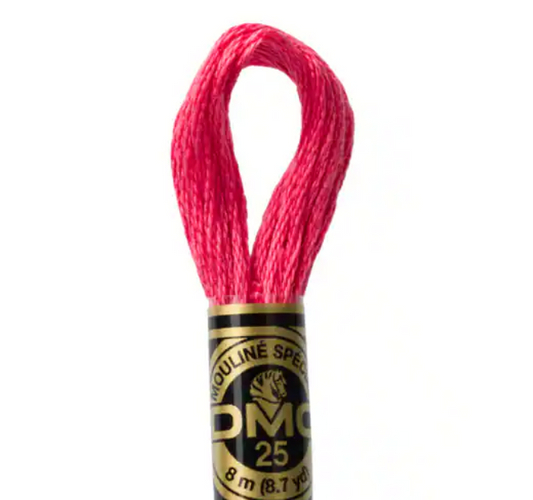 DMC Floss Color 3832 Med. Raspberry