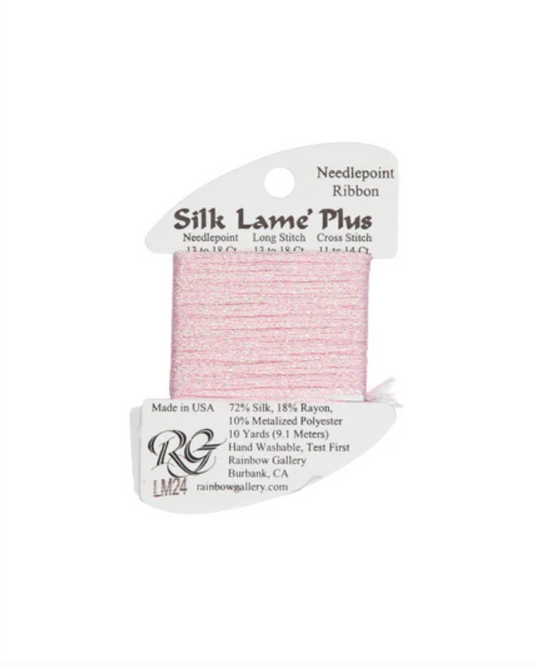 Silk Lame Braid - Baby Pink - 18 ct.