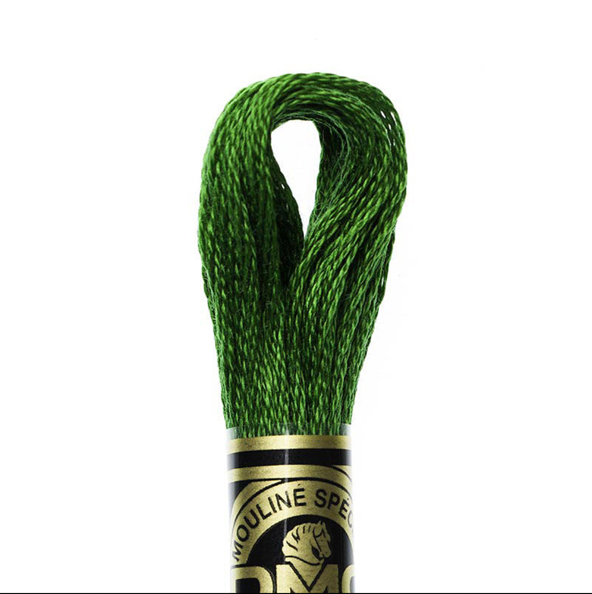 DMC Floss Color 986 Very Dark Forest Green