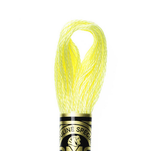 DMC Floss Color 445 Light Lemon