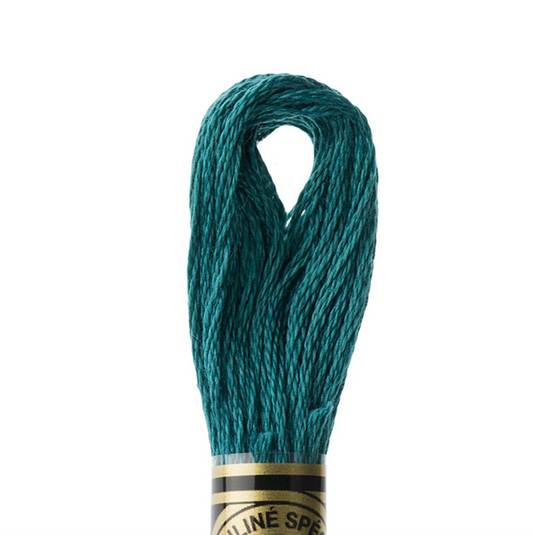 DMC Floss Color 3847 Dark Teal Green