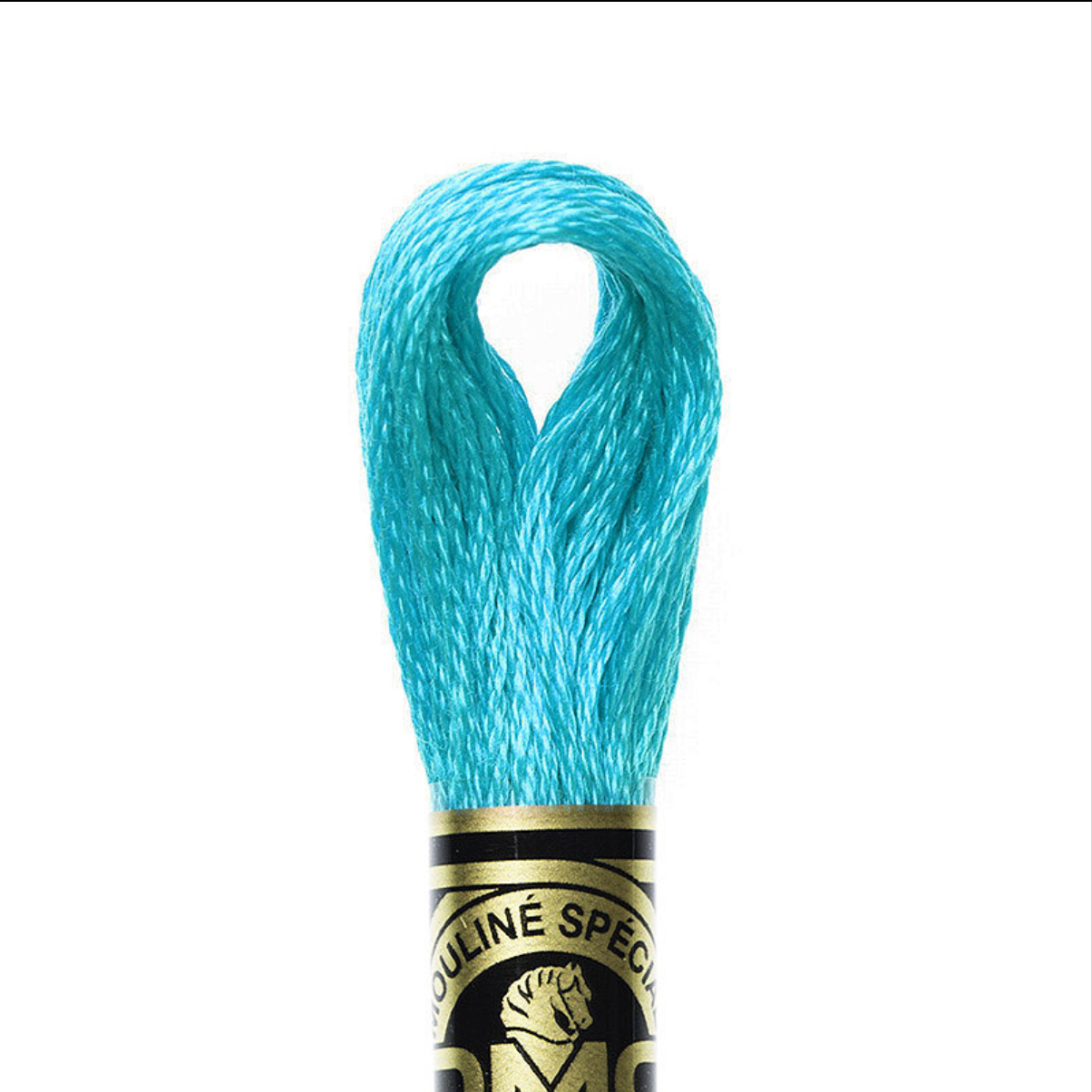 DMC Floss Color 3845 Med. Bright Turquoise