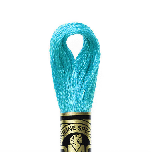 DMC Floss Color 3845 Med. Bright Turquoise