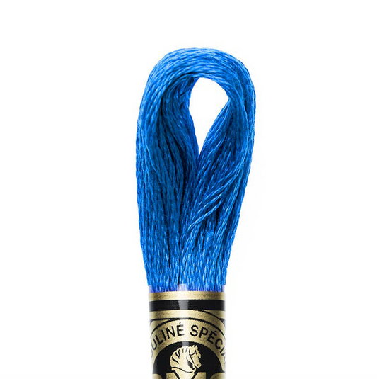 DMC Floss Color 995 Dark Electric Blue