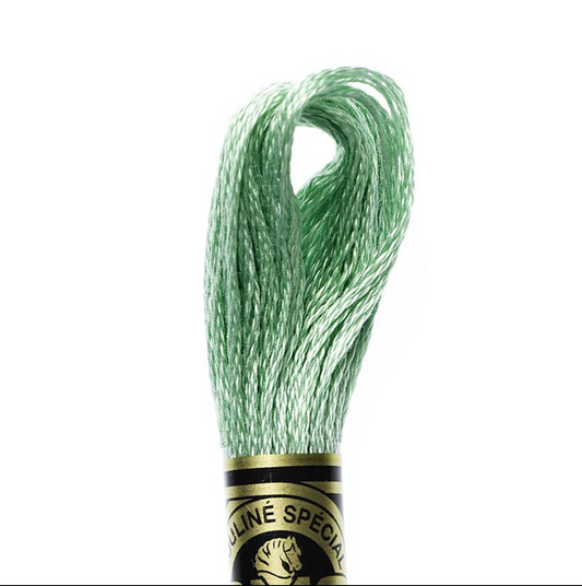 DMC Floss Color 966 Med. Baby Green