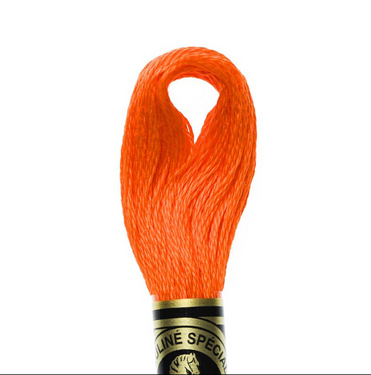 DMC Floss Color 947 Burnt Orange