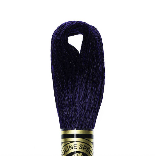 DMC Floss Color 939 Very Dark Navy Blue