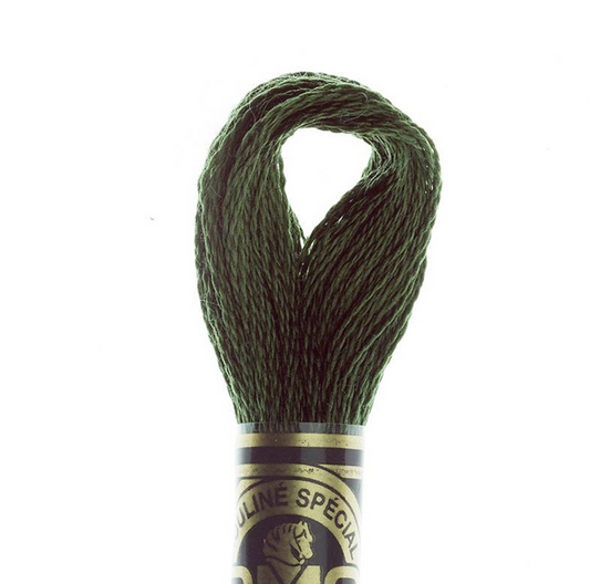 DMC Floss Color 935 Dark Avocado Green
