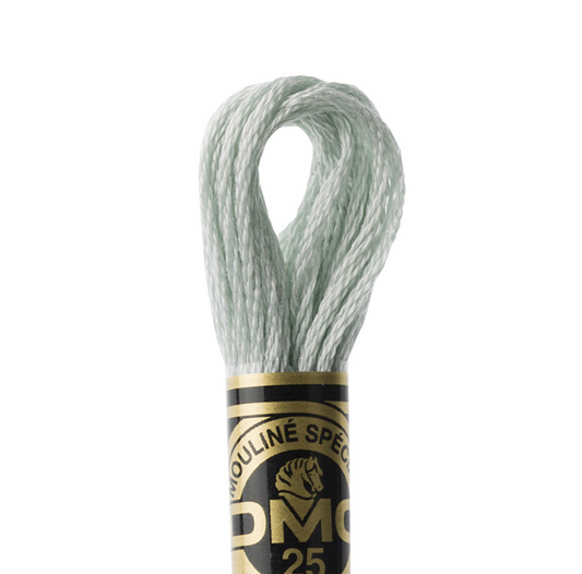 DMC Floss Color 928 Very Light Gray Green