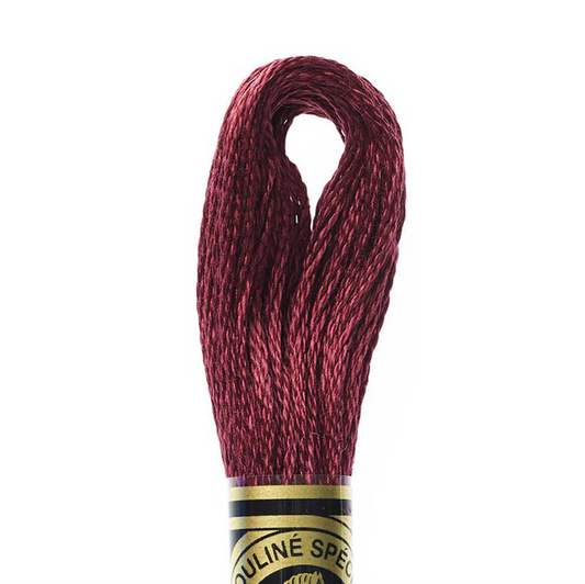 DMC Floss Color 902 Very Dark Garnet