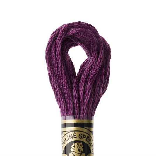 DMC Floss Color 3834 Dark Grape