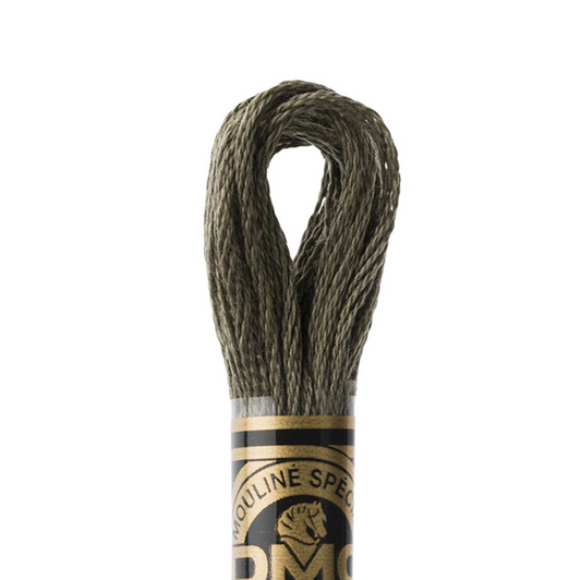 DMC Floss Color 3787 Dark Brown Gray