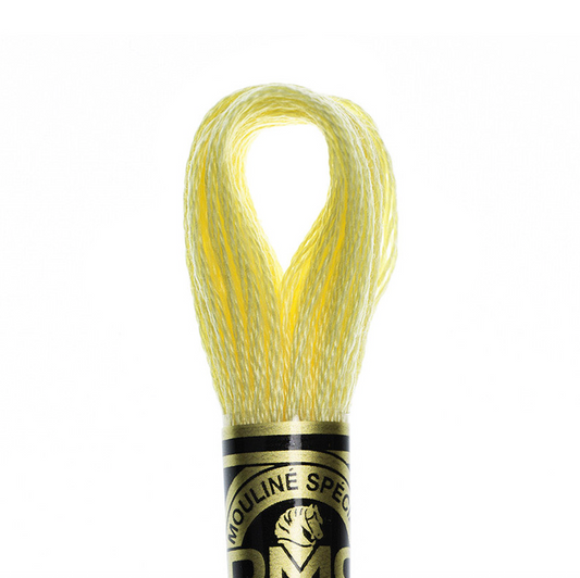 DMC Floss Color 3078 Very Light Golden Yellow