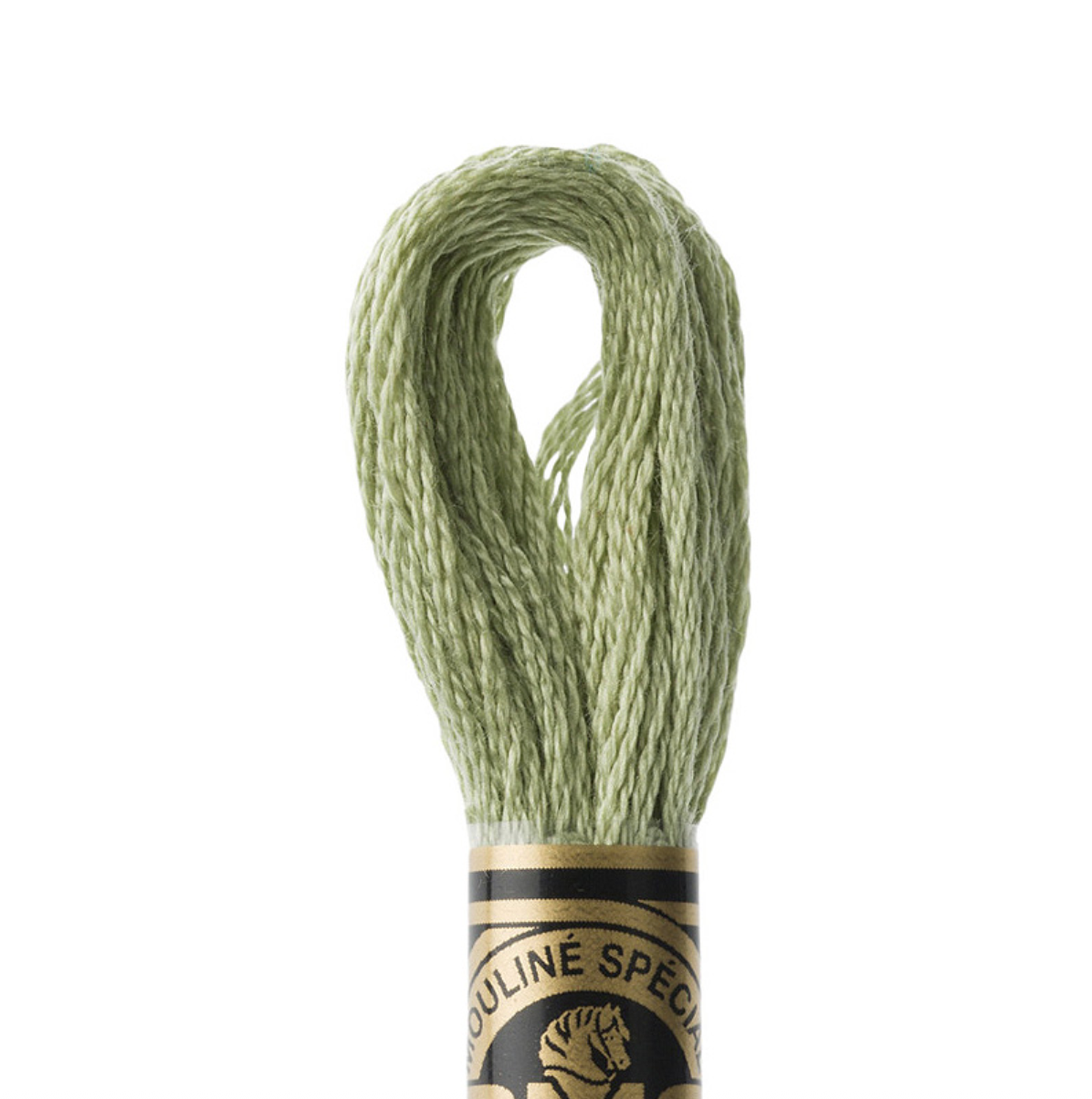 DMC Floss Color 3053 Green Gray