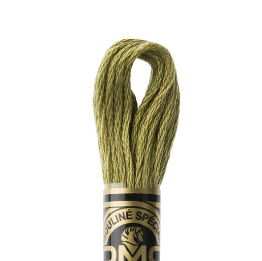 DMC Floss Color 3012 Med. Khaki Green